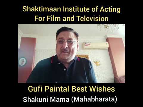 Gufi Paintal Talking About Shaktimaan Institute Of Acting