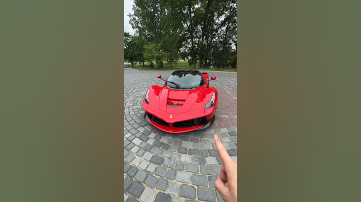 Inside The Ferrari LaFerrari 🔥