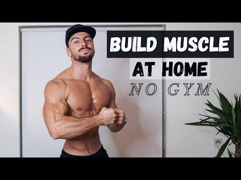 BUILD MUSCLE AT HOME | No Equipment | Rowan Row