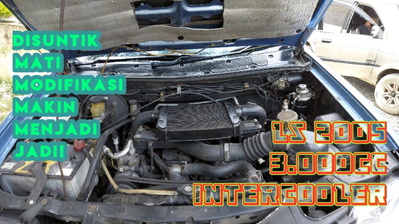 isuzu panther ls turbo 05, intercooler 3.000cc