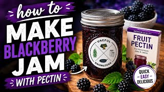 Blackberry jam with Pectin | Useful Knowledge