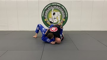 Side Control Escape Leg Trap Reversal to North South Matrix by Greg Hamilton BJJ dot com