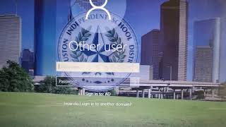 How to Sign into your Hisd "Laptop"
