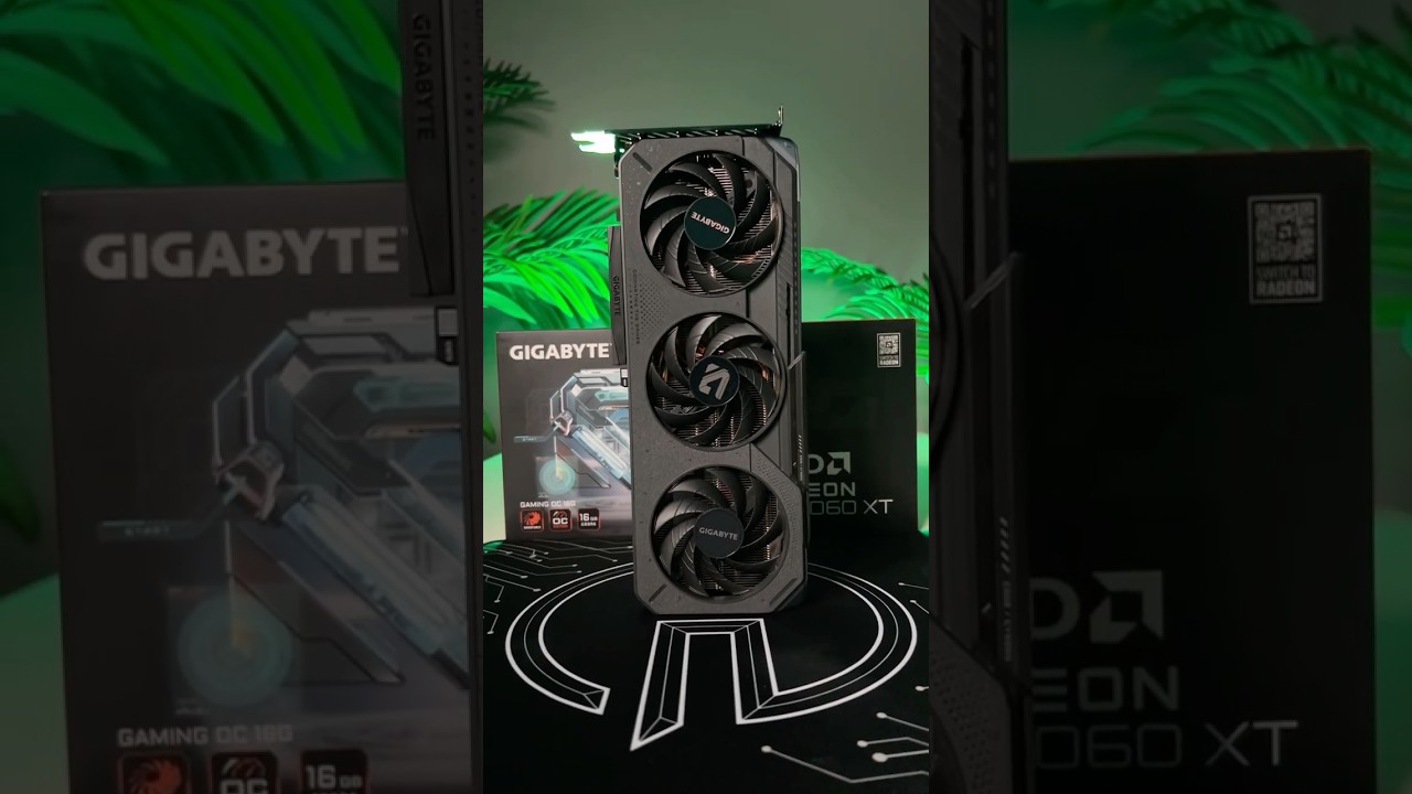 AMD RX 9060 XT Unboxing - Gigabyte