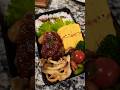 【お弁当作り】1分で見る！前日仕込みのハンバーグ #Shorts #お弁当 #obento