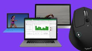 #Logitech M720 #Triathlon #Wireless #Mouse Multi Device #Hyper Fast #Scrolling |  SquareDeals.sg