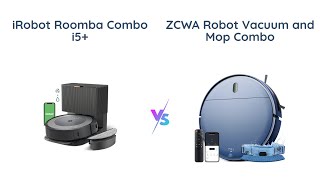 ? iRobot Roomba Combo i5+ vs ZCWA Robot Vacuum and Mop Combo ? Battle of the Cleaning Titans