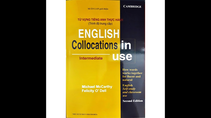 Bài tập trong bộ sách collocations in use