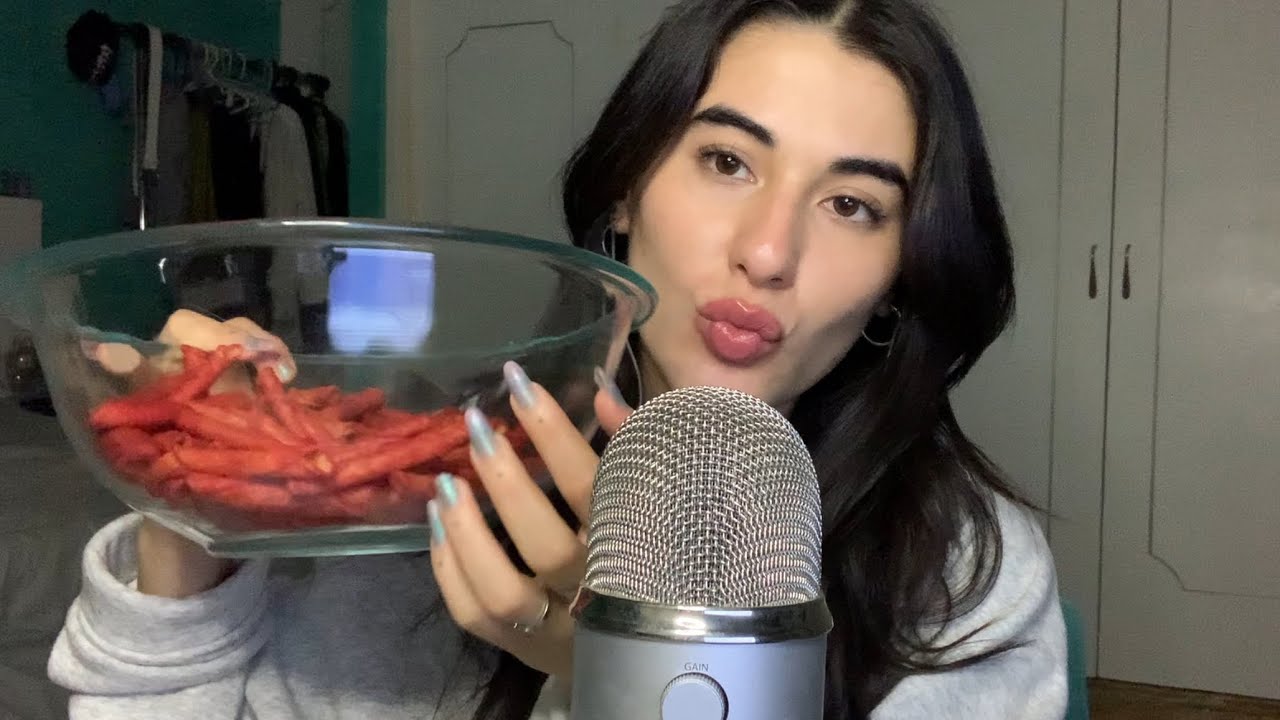 ASMR|| Q&A + COMIENDO TAKIS ♡