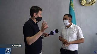 картинка: Аким города Макинска Манарбек Есенгожин | Акимы