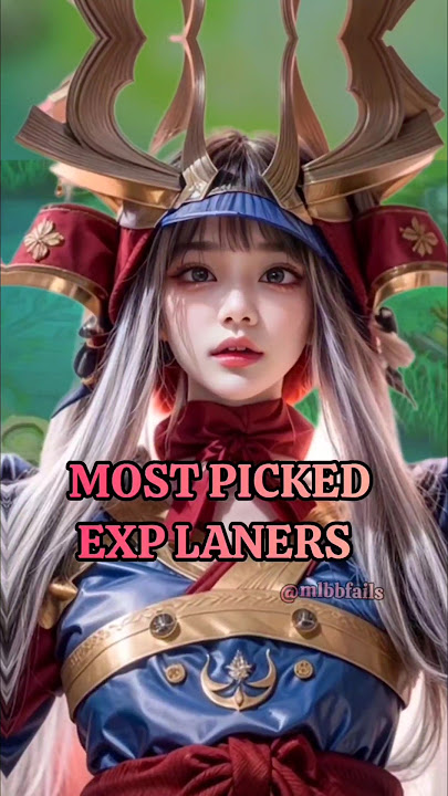 Most picked EXP Laners as of July #shorts #mobalegends5v5 #moba5v5english  #moba5v5pippin