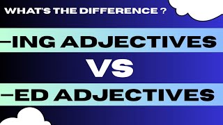 Celebrity -ED vs -ING adjectives| One Grammar Rule That Will Instantly Improve Your English! Profile