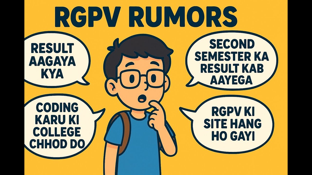 RGPV 2nd Semester Result 2025 Update | Career Path, Coding vs College ...