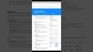 Best resume template #software #engineering #coding #student