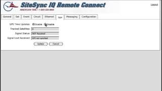 View the GPS Signal on SiteSync IQ® Wireless Remote Connect -- American Time