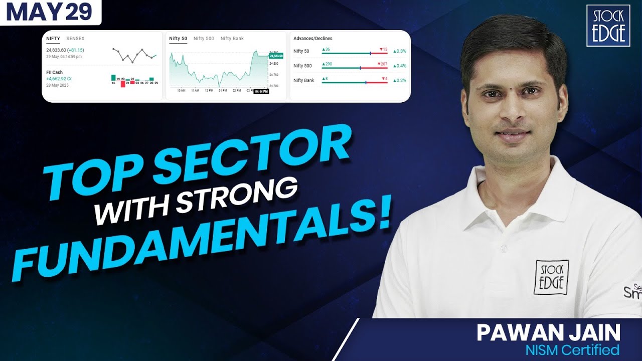 Fundamentally Strong Sectors & Stocks कैसे ढूंढें using StockEdge?