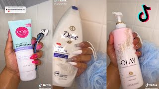 The best shower routine compilation 🚿🍑✨