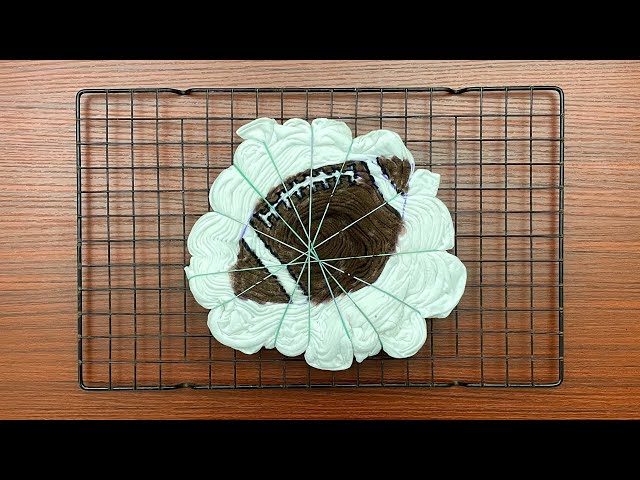 Tie-dye pattern : Football! - YouTube