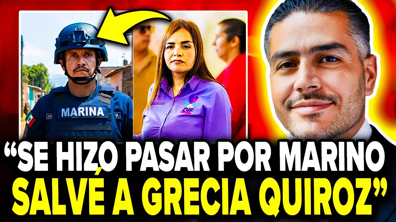 HARFUCH CAZA al MENCHO DISFRAZADO de MARINO en URUAPAN, QUISO ACABAR con GRECIA