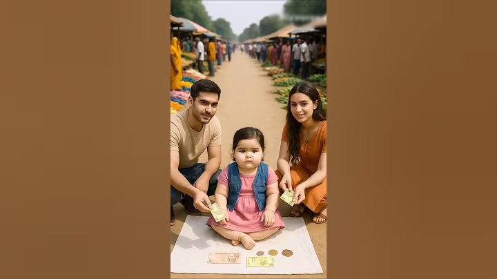 cute baby girl begging for mother 😢 #ai #cute #baby #mother #poor #market #shorts #yt
