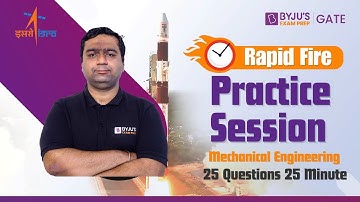 ISRO 2023 | Mechanical Engineering | Rapid Fire Practice Session | BYJU