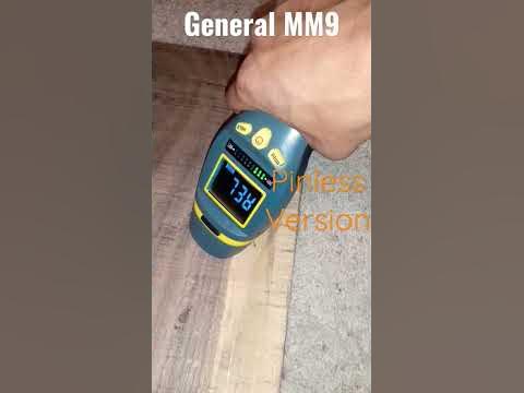 General MM9 Moisture Meter|WALNUT SLAB MOISTURE TEST #shorts #