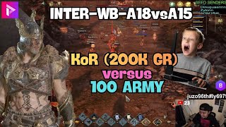 LEGEND OF YMIR : INTER SERVER WAR - KoR (200KGR) vs ASIA15 ARMY | EGULS SAYO BROTHER screenshot 5