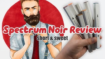 Spectrum Noir Illustrator Markers Review