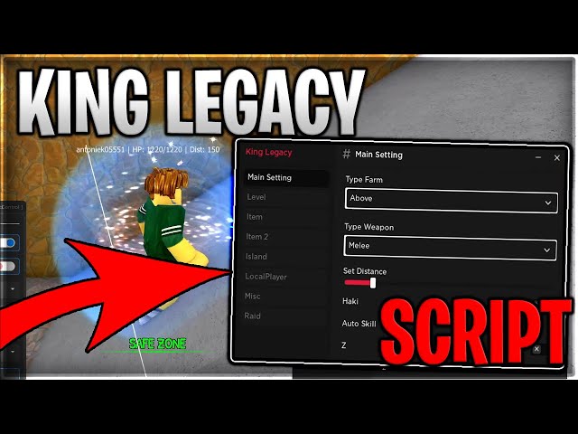 UPDATE 4.66🥕] King Legacy Script / Hack GUI