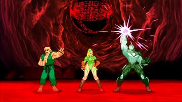 Marvel VS Capcom 2 - Ken/Cammy/War Machine - Expert Difficulty Playthrough