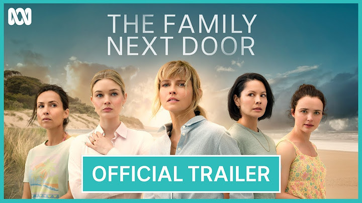 Official Trailer | The Family Next Door | ABC iview