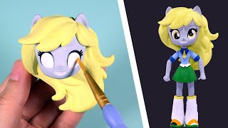 CUSTOM My Little Pony DERPY MUFFINS Equestria Girls Minis Doll MLP Tutorial | SweetTreatsPonies