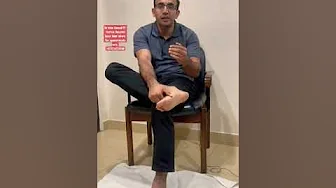 Treat Heel pain or Plantar Fasciitis At Home| Massage  and Stretches  For Heel Pain Urdu|Hindi