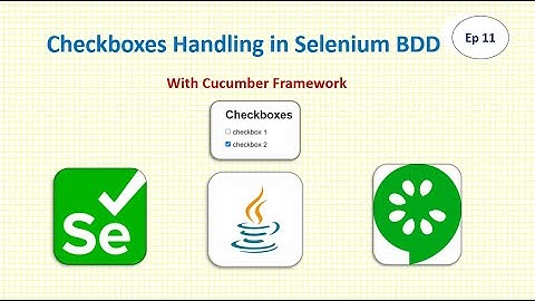 ✅ Checkbox Handling in Selenium using Java BDD Cucumber | Episode 11 |SB Automation Hub |