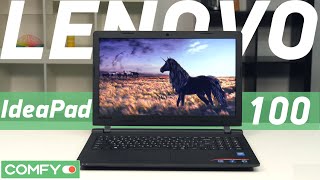 Lenovo IdeaPad 100 (80MJ0041UA) - тонкий ноутбук начального уровня - Видеодемонстрация от Comfy.ua(Lenovo IdeaPad 100 (80MJ0041UA) - доступный ноутбук начального уровня. Узнать цену, характеристики и отзывы о ноутбуке..., 2015-12-14T14:23:12.000Z)