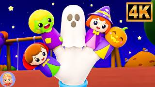 learn halloween finger family spooky nursery rhymes kids