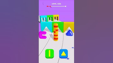 Blob Shifter 3D Level 1532 | Brixuplayz #shorts #youtubeshorts #gaming