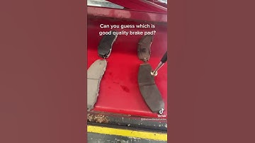 Good Vs Bad Brake Pads..