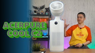 POWERFUL silent fan + air purifier!  Acerpure Cool C2 review!