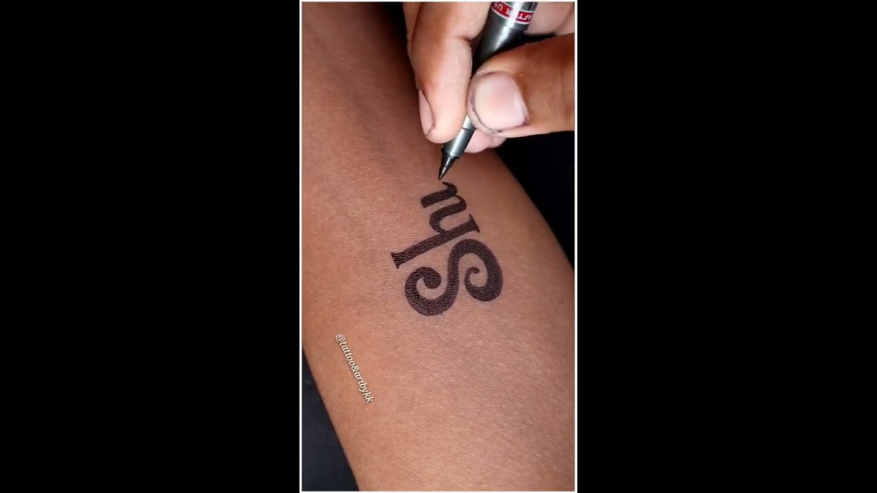 Mahakal Name Tattoo | Band Tattoos for Men