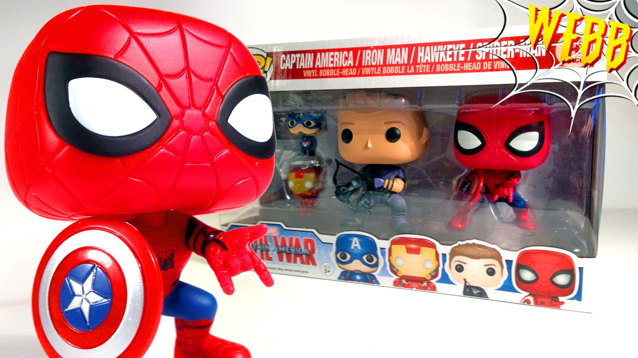 funko pop de iron spiderman