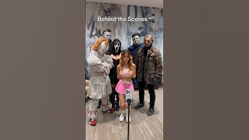 BTS of the viral trend with my scarry friends 🥰 | Andra Gogan