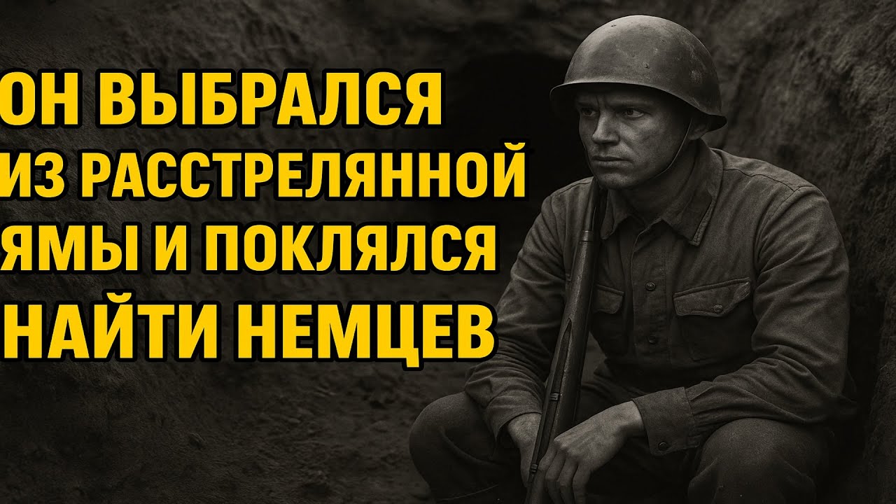 Я Выбрался из Растрелянной ЯМЫ и Поклялся отомстить немцам