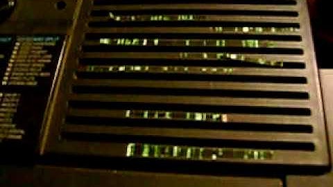 circuit bent keyboard - Random glitch number # ?????