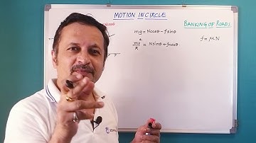 Banking Of Roads (Application of Circular Motion) | Physics | A Level | Prasad Bhurke | Edninjas