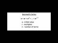 Geometric Series