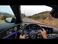 2021 Mercedes-AMG E63 S 4Matic+ Sedan POV Canyon Drive (3D Audio)(ASMR)