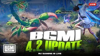 (Shorts) BGMI 4.2 UPDATE | 1V1 TDM | UC GIVEAWAY | BGMI LIVE | RU IS LIVE screenshot 5