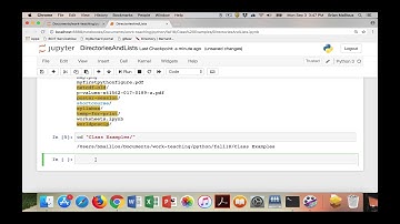 Introduction to Directories for Python 3.6