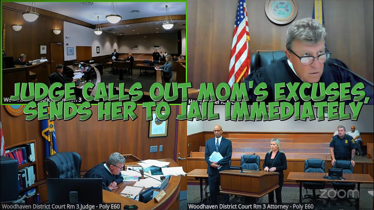 Woman Blames Husband For Everything Judge Says 'STOP' and Sends Her